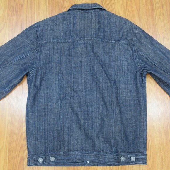 VTG MARITHE FRANCOIS GIRBAUD DENIM 100% COTTON JEAN JACKET Sz X-LARGE, XL - Picture 5 of 5